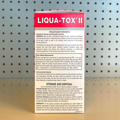 Liquatox in a home setting illustrates safe placement in common areas.
