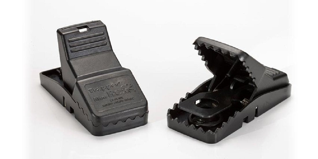 Bell Laboratories Trapper Mini T-rex trap with integrated bait cup for better attractiveness.