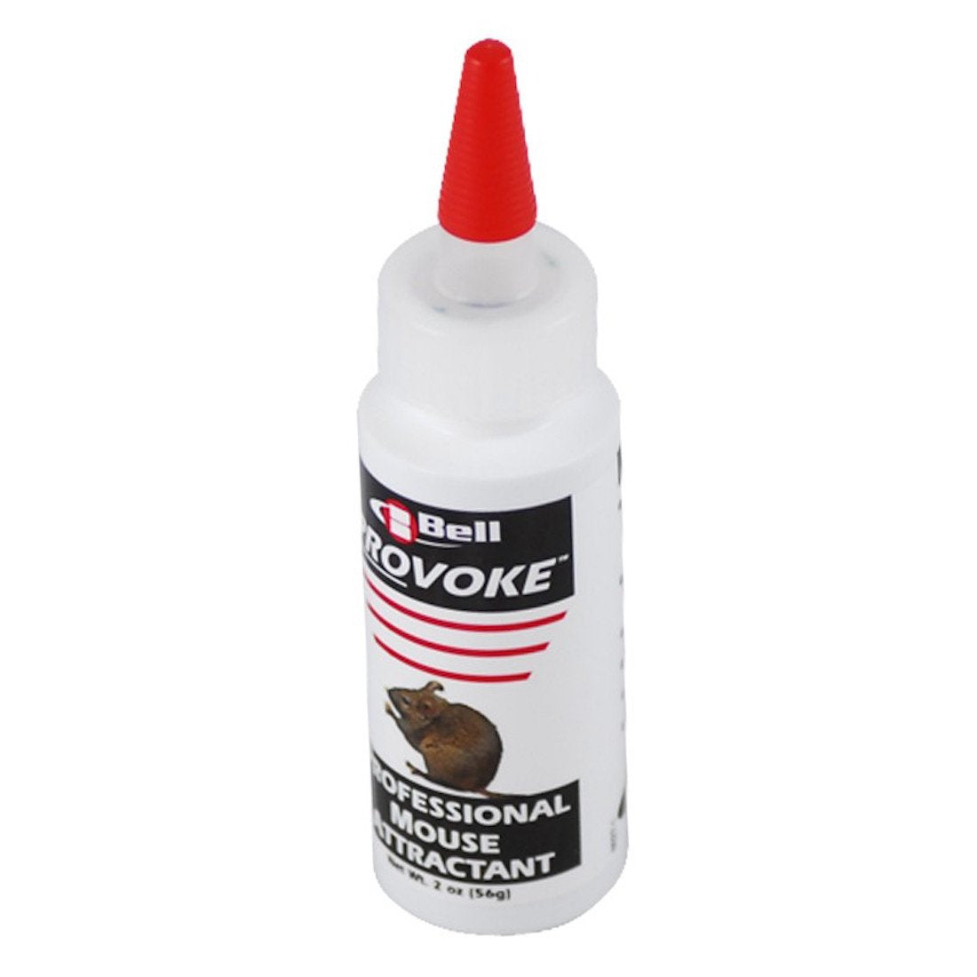 Bell Provoke Mouse Attractant 2oz bottle for effective non toxic rodent trapping.
