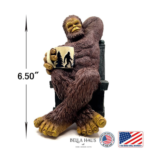 Bigfoot cabin and office decor piece by Bella Haus Design.