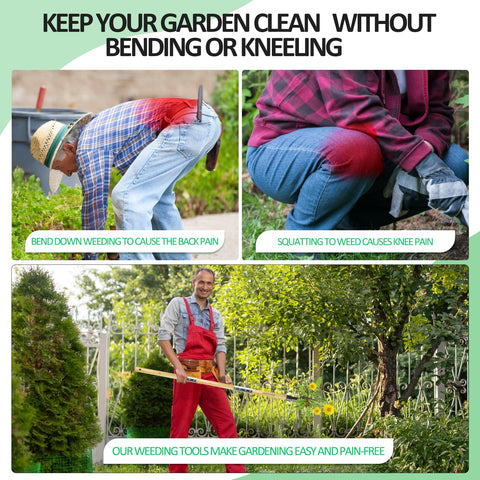 BellaJoyz Weeder durable stainless steel resists rust for lasting performance.