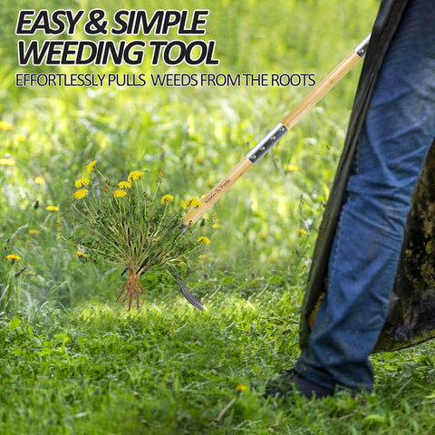 BellaJoyz Weeder is chemical-free and safe for families and pets.