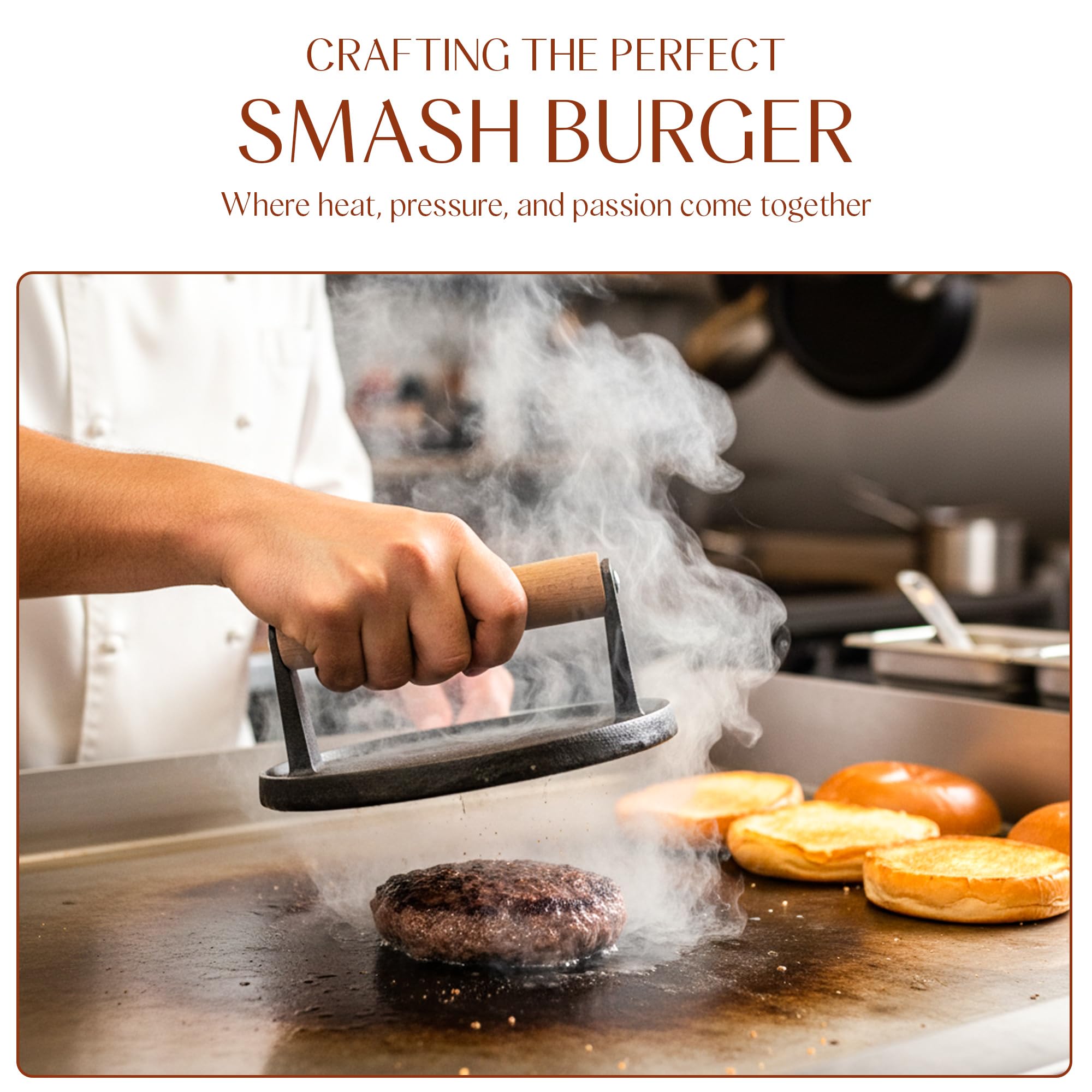 Bellemain press on skillet demonstrating versatile use across cookware