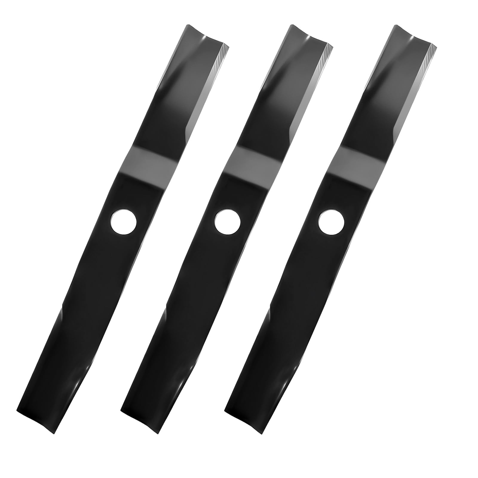 Belleone heavy-duty blade for Kubota 60-inch deck shows precise fit.