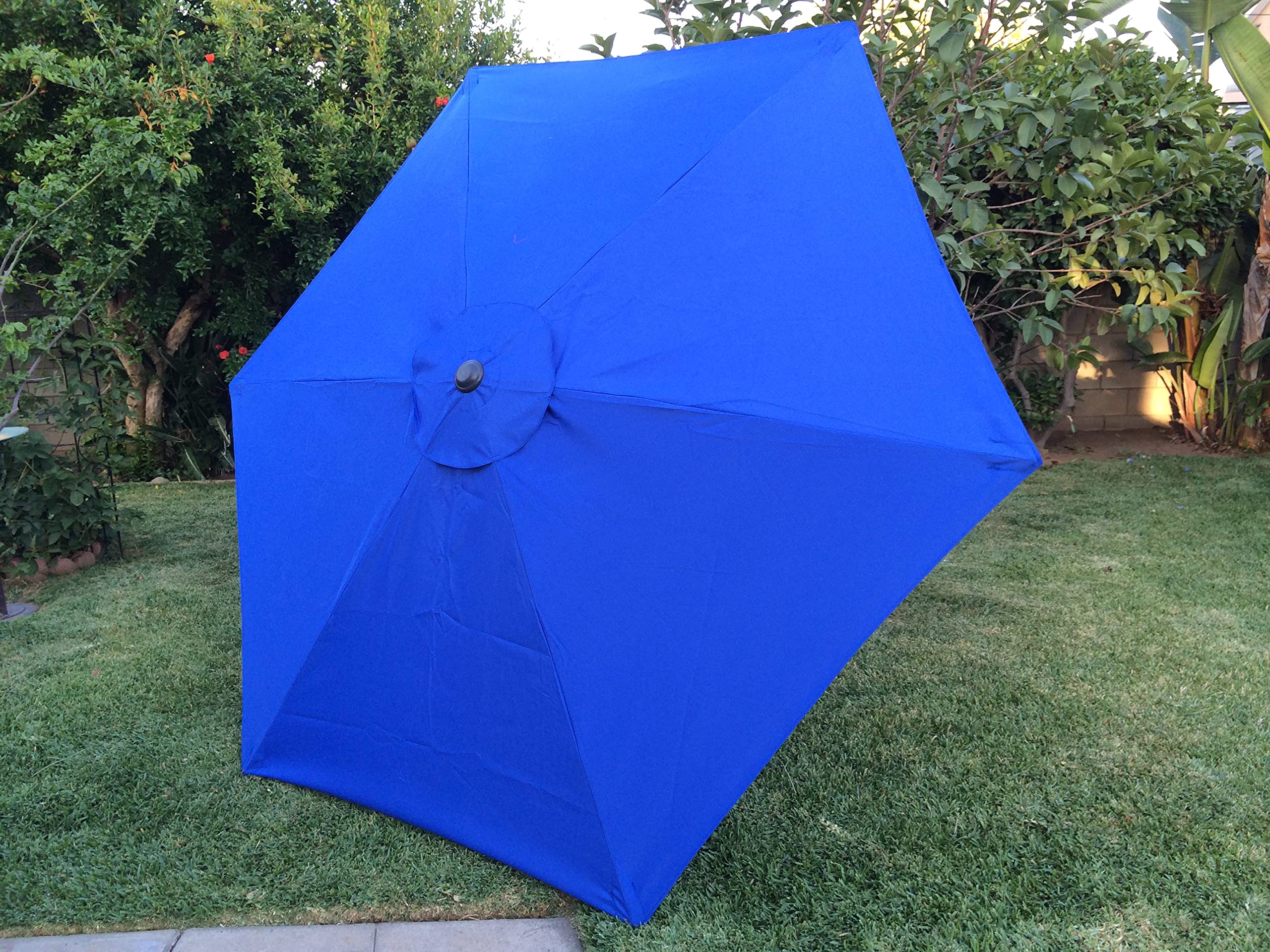 BELLRINO royal blue canopy vent improves airflow under sunny days.