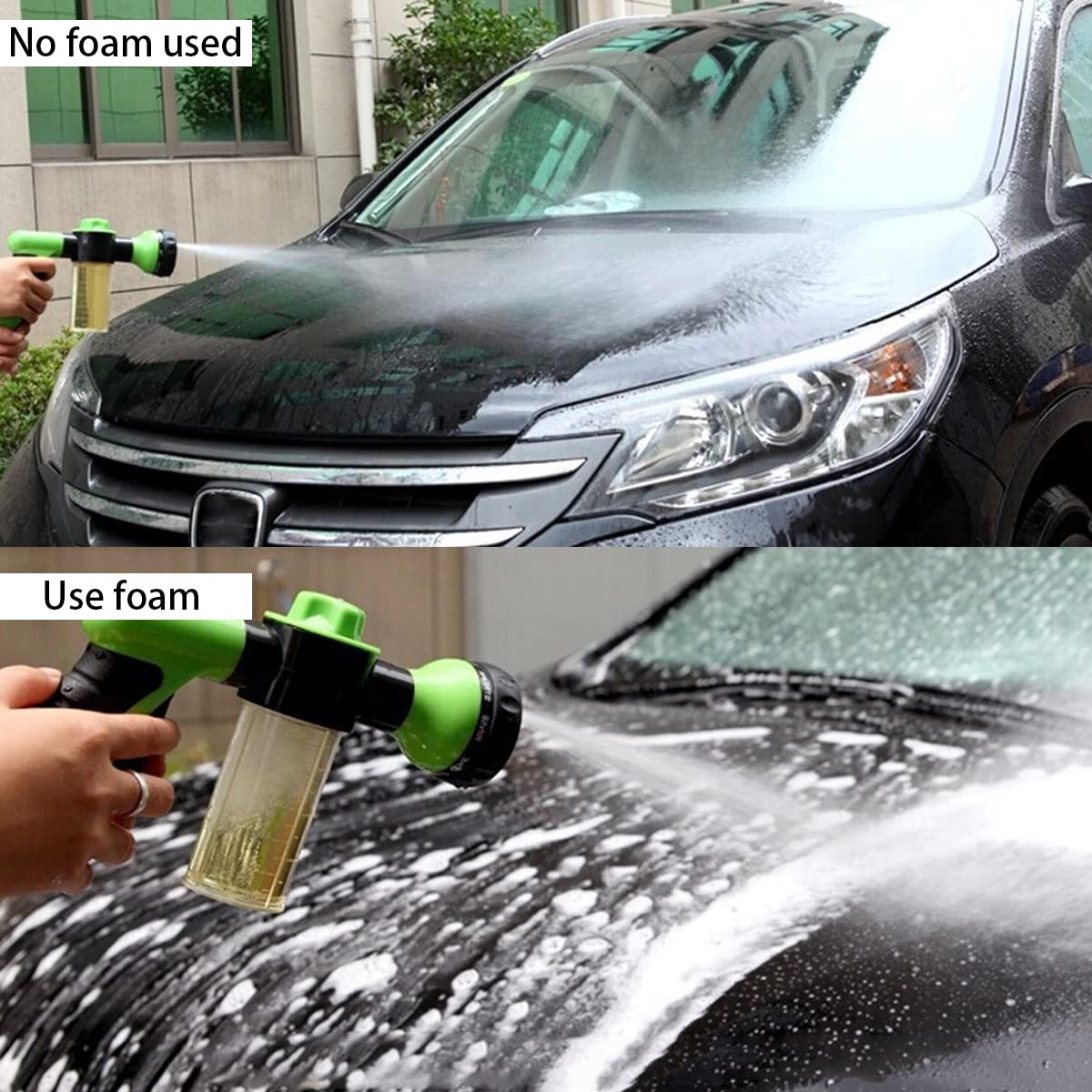 BELOMI adjustable-flow control highlights cleaning flexibility from low to high