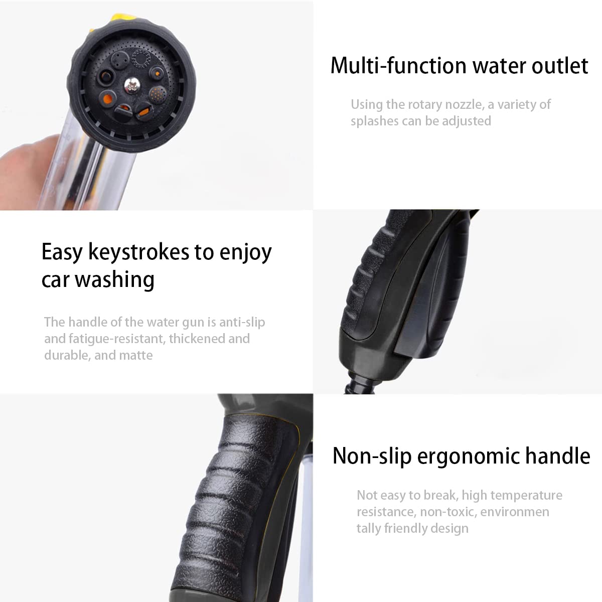 BELOMI multipurpose cleaning tool for cars, plants, patios and more