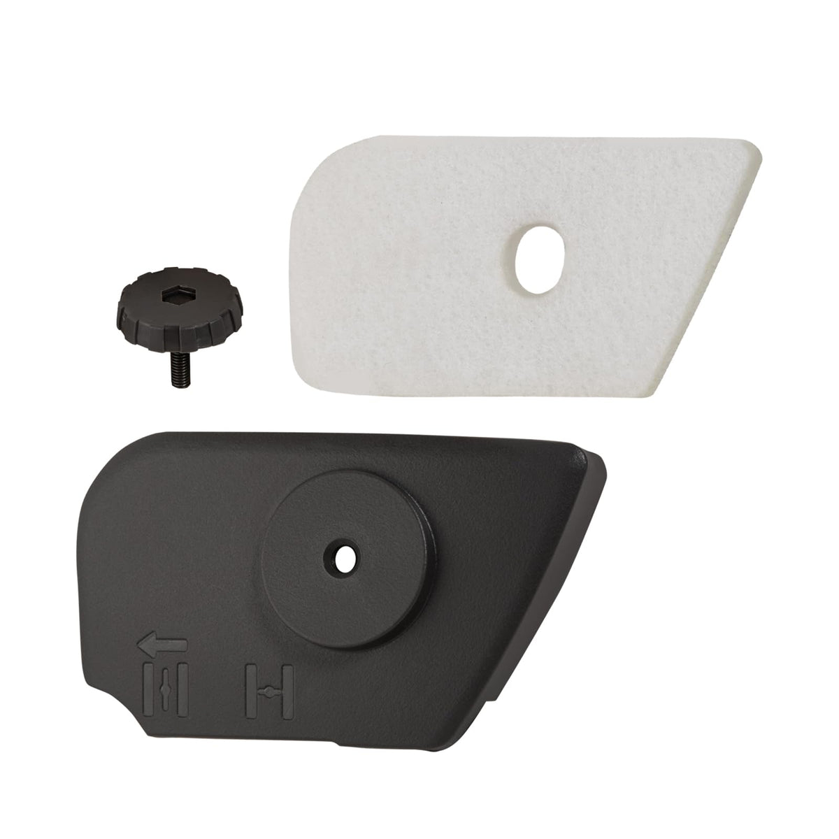 Belsdar air cleaner cover for Husqvarna 124R and 125R with reinforced intake protection