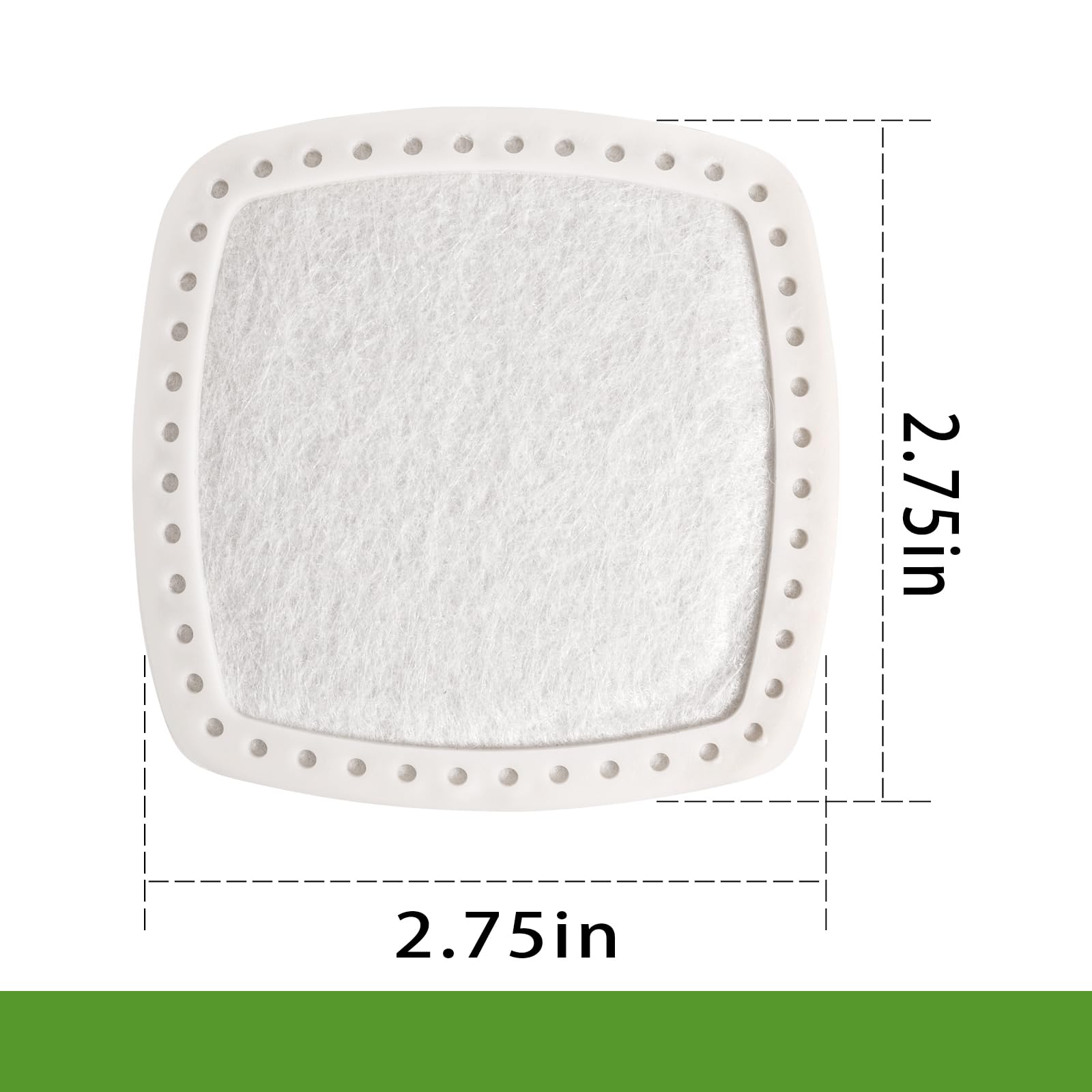 Close-up of dense filtration media in Belsdar PB2520 filter