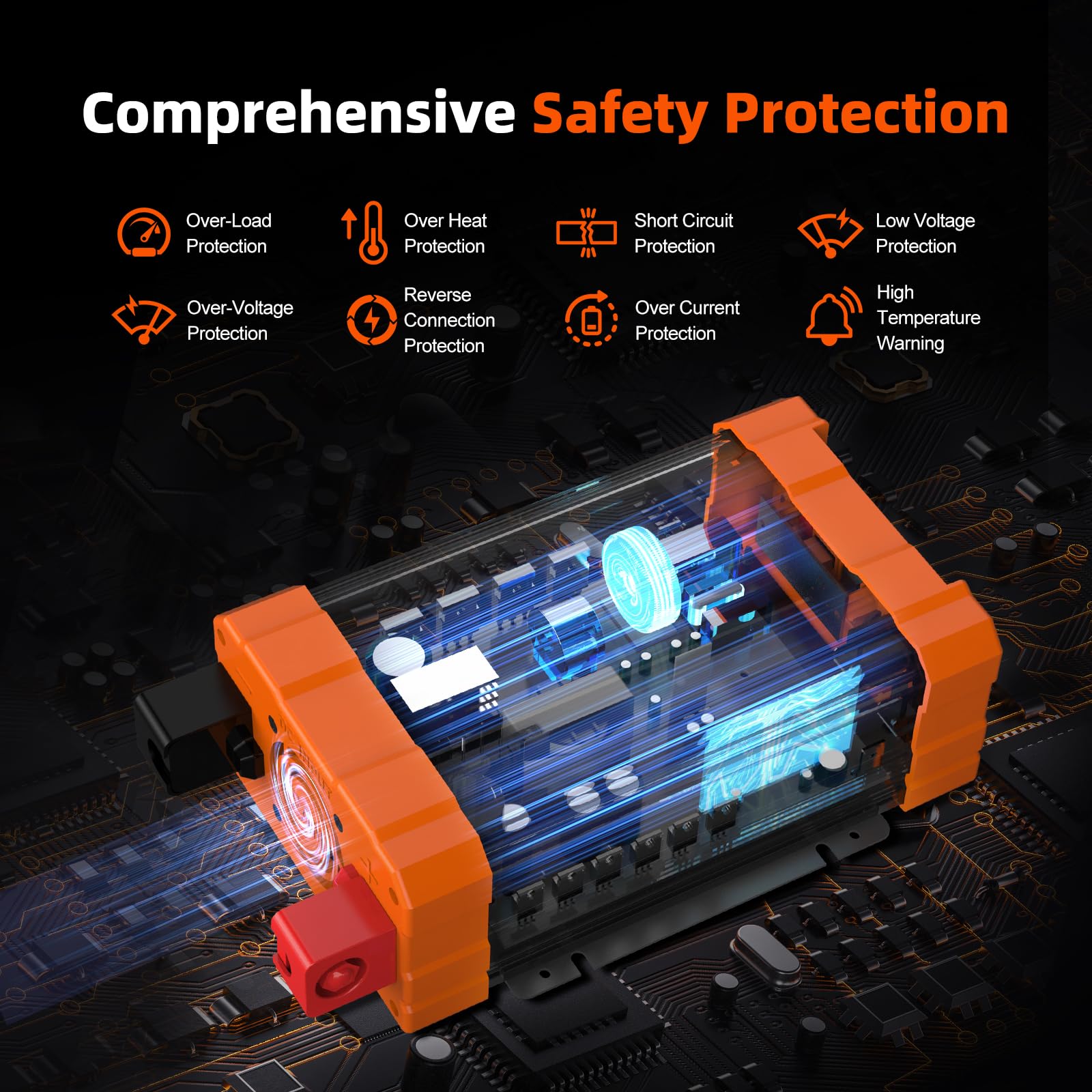 BELTTT 1000W pure sine inverter compact design for portable power