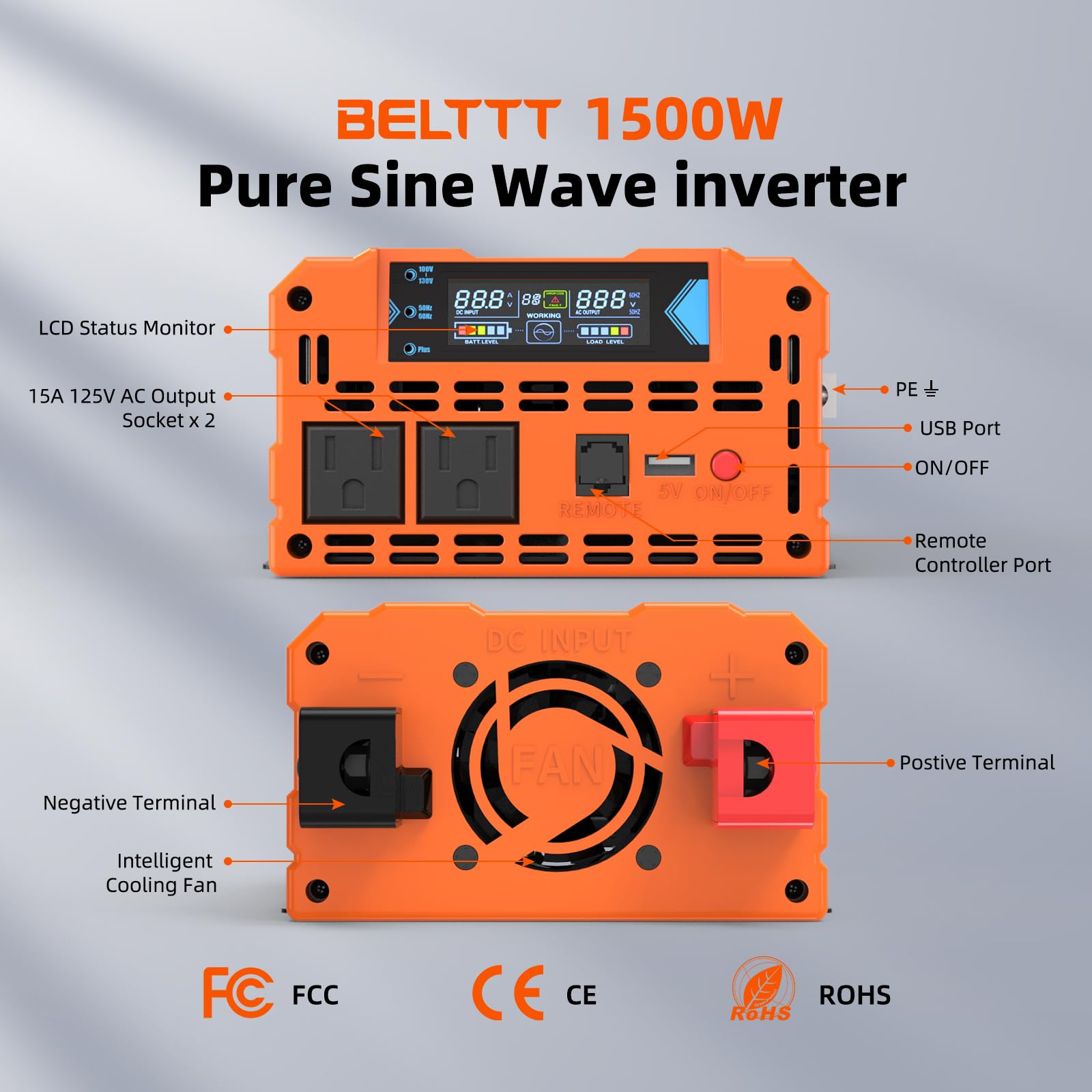 BELTTT inverter off grid setup suited for remote locations