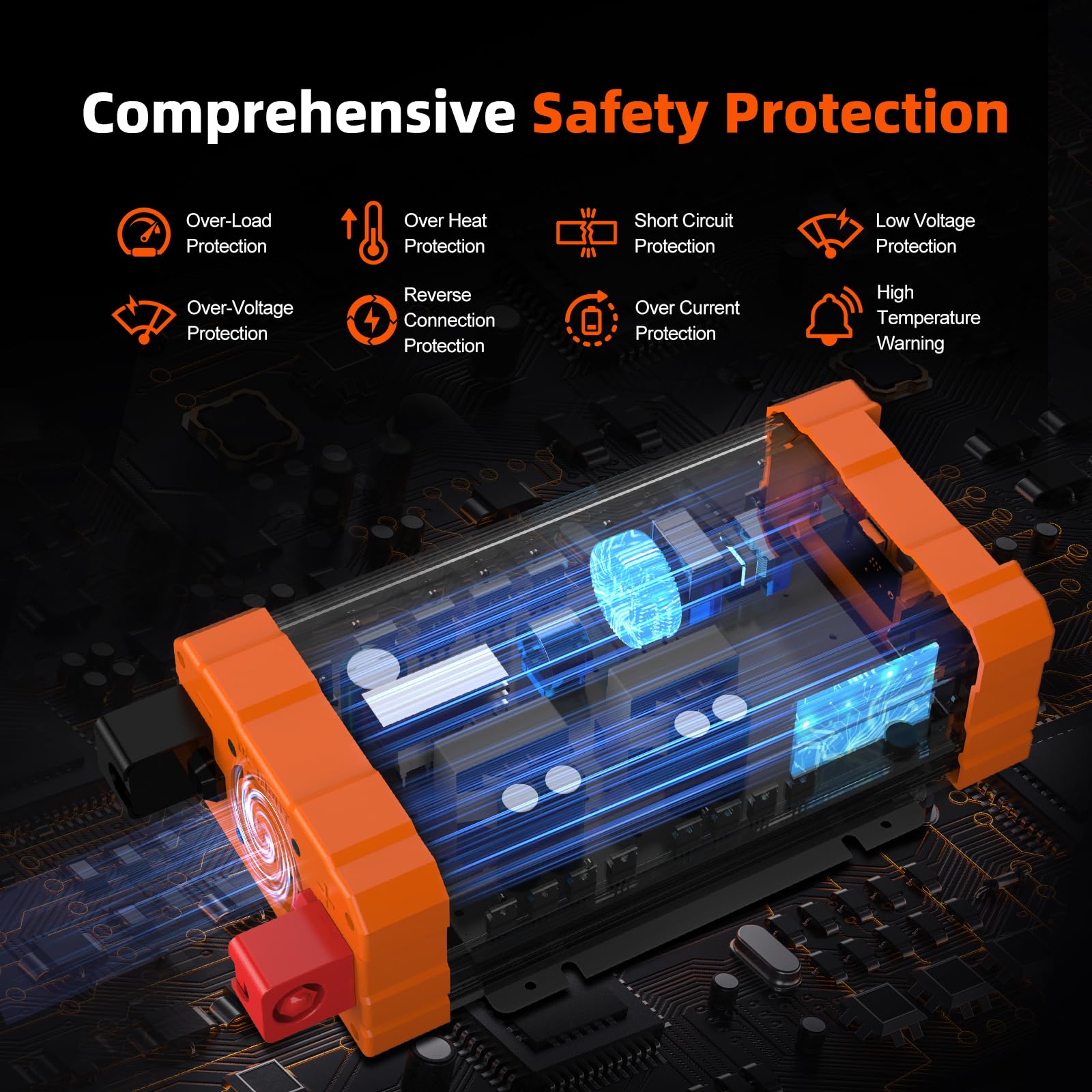 BELTTT inverter for RV and truck use to keep devices powered