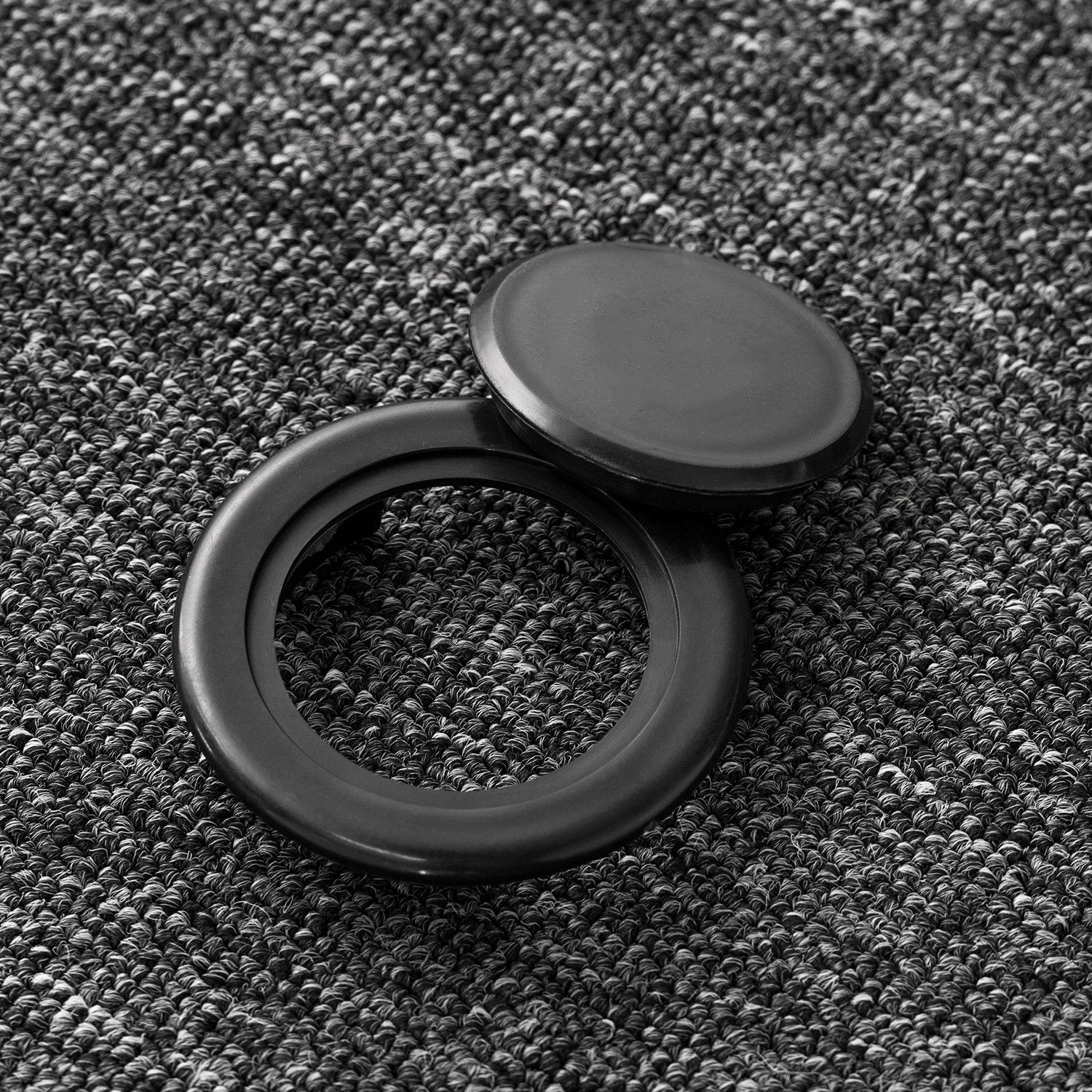Bememo 2-inch hole fits tempered glass table for a snug, stable install.