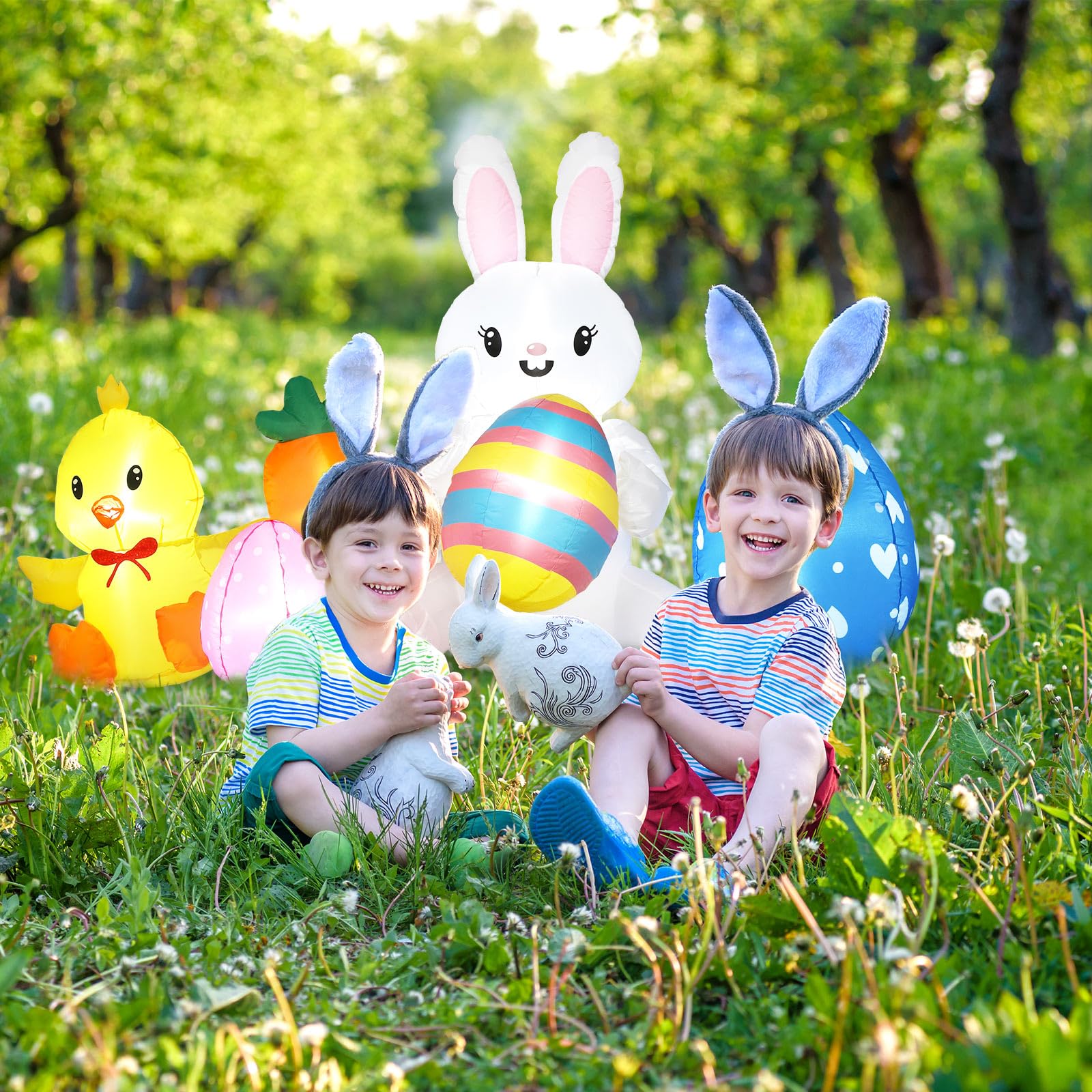 Bencailor indoor-outdoor Easter decor enhances homes and gardens