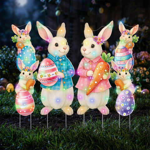 Bencailor weatherproof plastic Easter sign designed for outdoor use