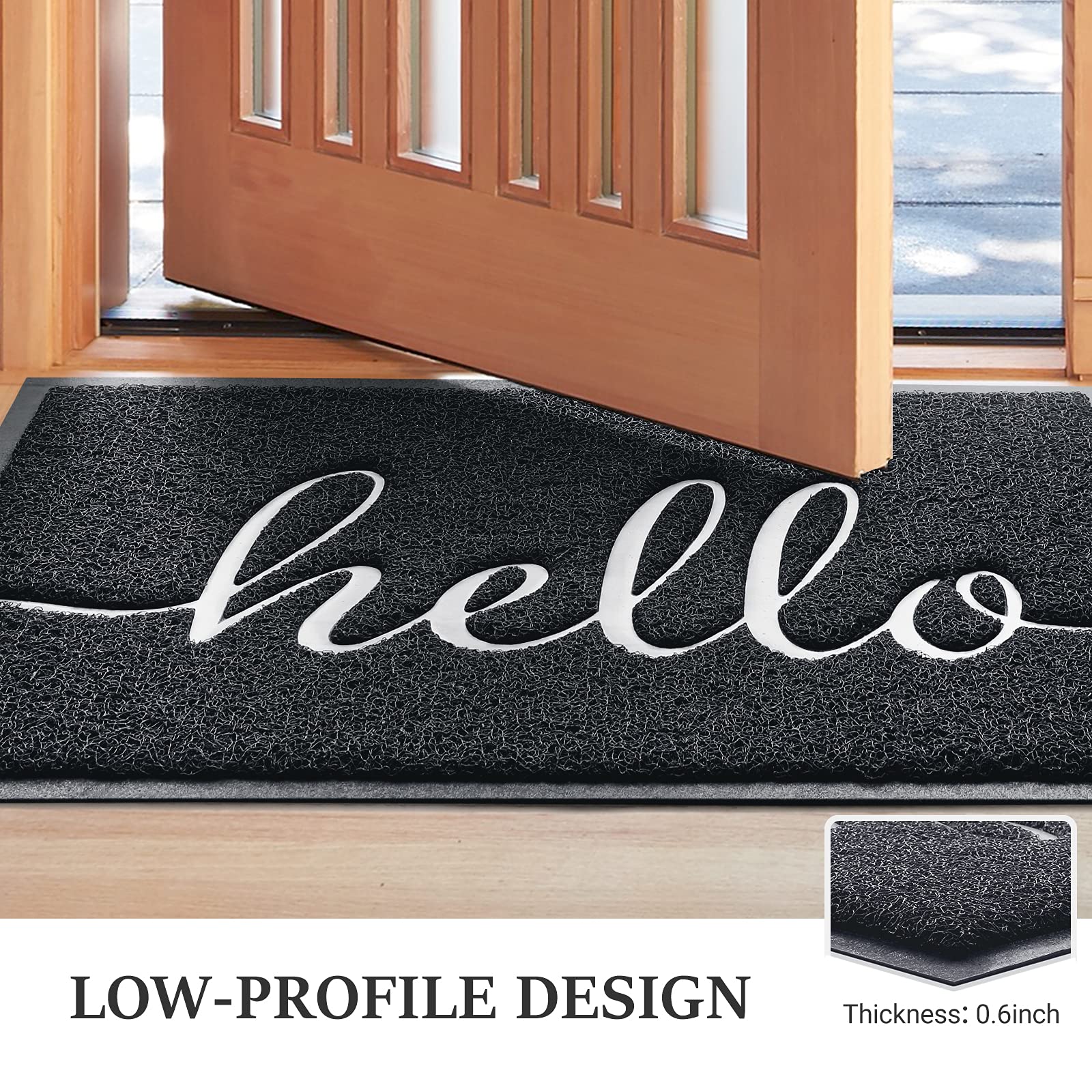 BeneathYourFeet indoor outdoor mat thrives in entryways, patios, and high-traffic areas