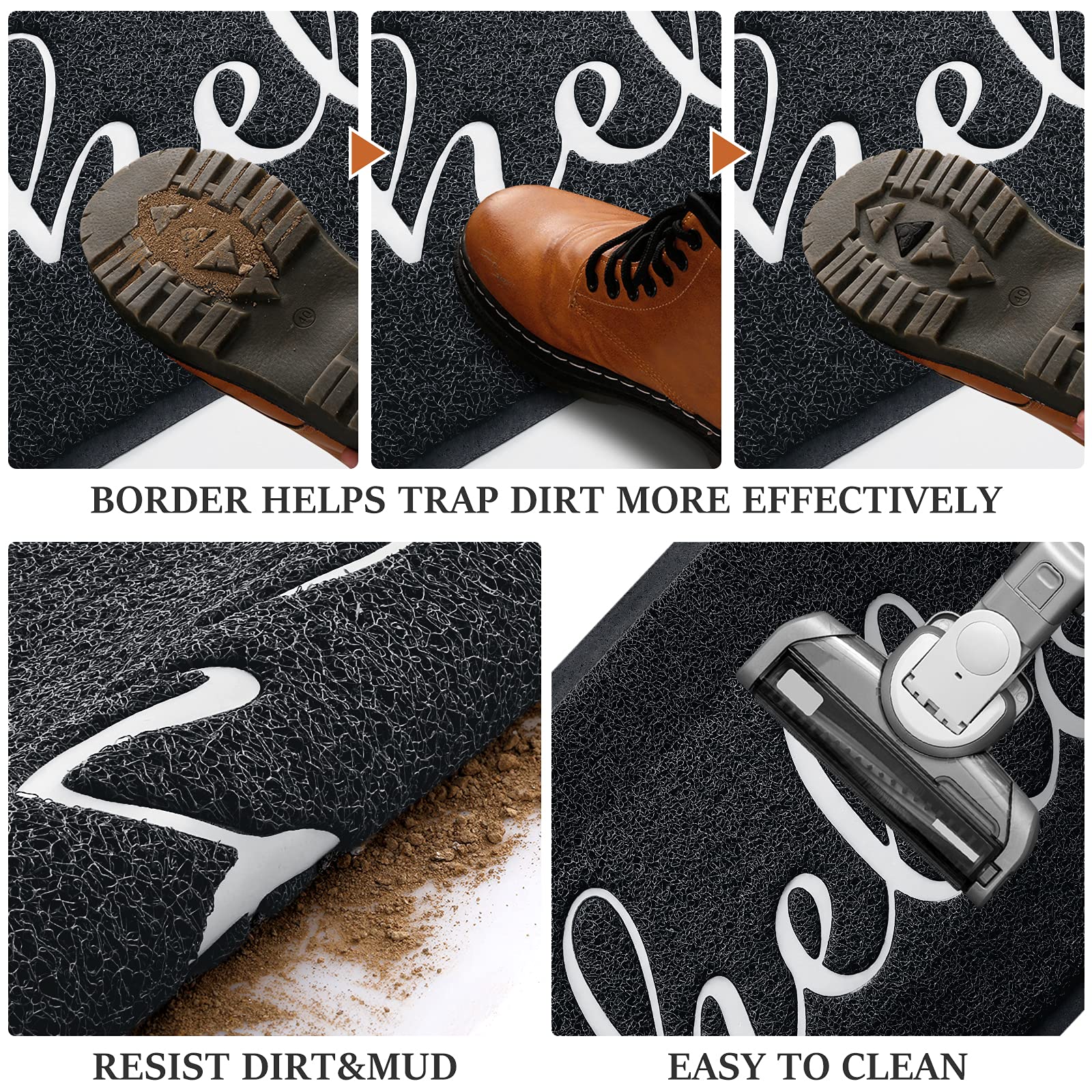 BeneathYourFeet door mat works in patios, kitchens, and near entrances.