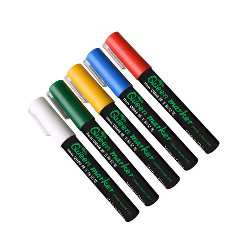 BenefitBee color palette shows five vivid colors for quick queen identification