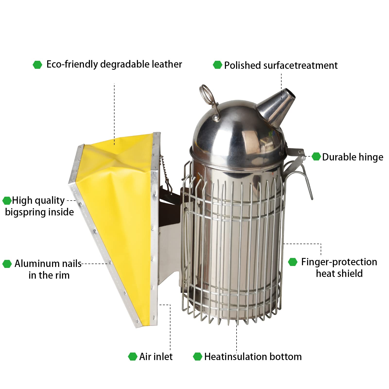 BenefitBee large fuel chamber supports extended hive inspections