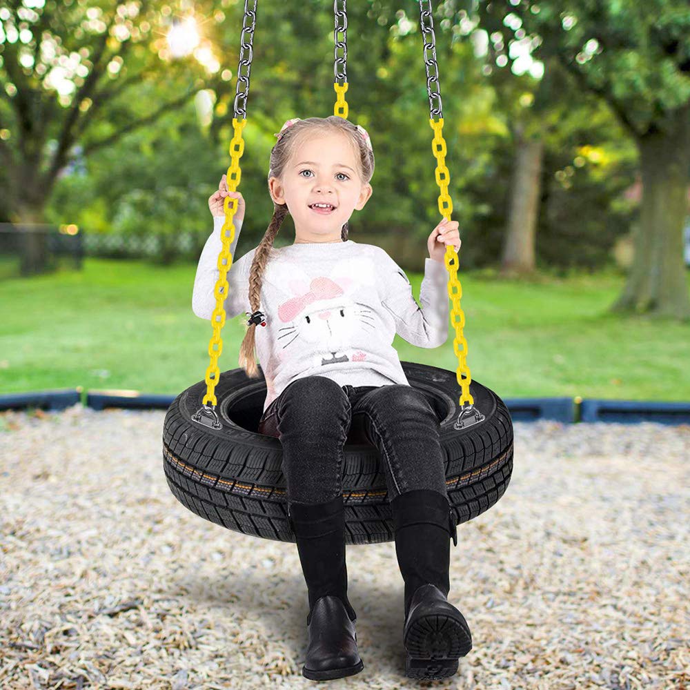 BeneLabel coated chains and hooks resist rust for durable outdoor use.