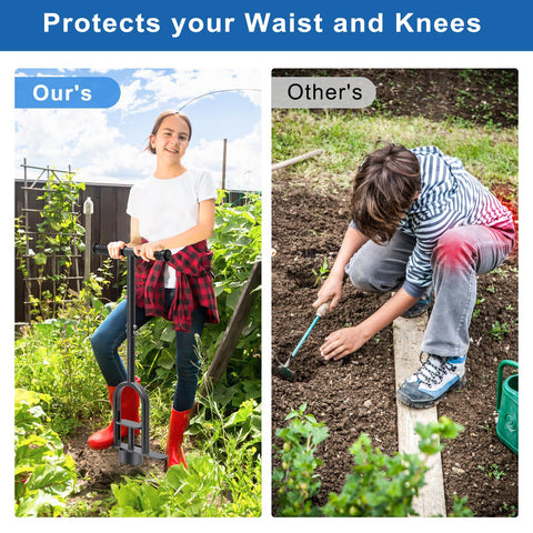 BeneLabel Heavy-Duty Steel Construction ensures durable performance for demanding yard work.