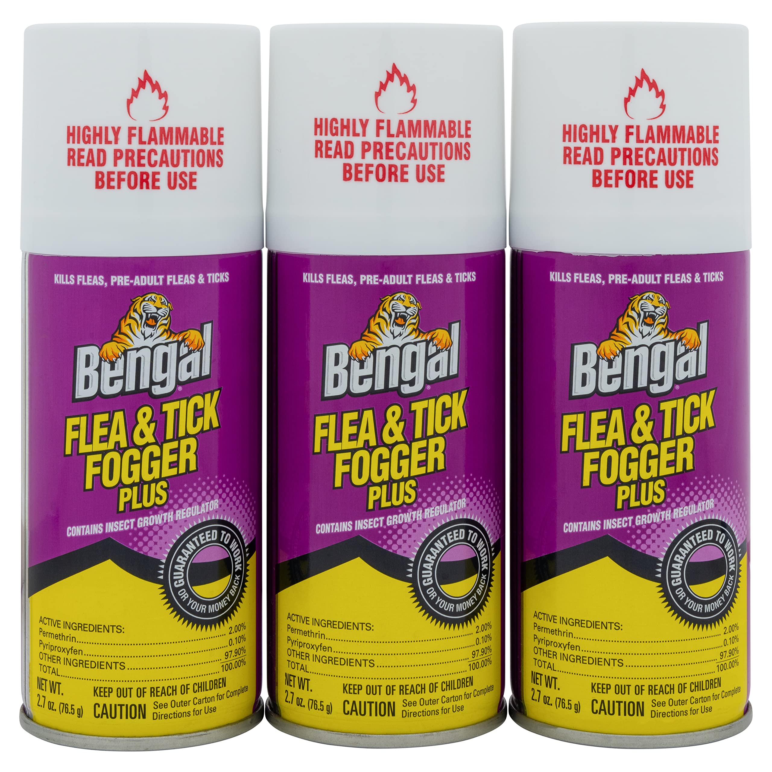 Bengal Fogger Plus fast indoor use with two-hour results.