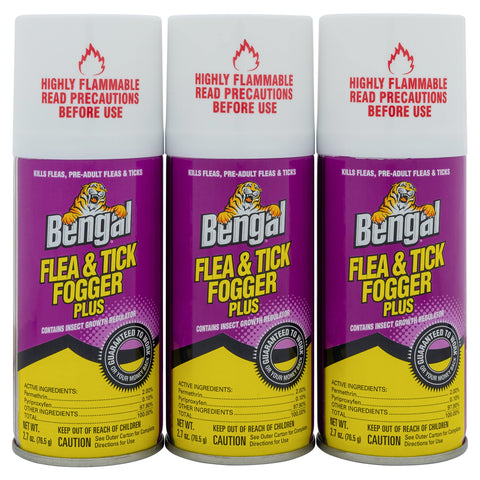 Bengal Fogger Plus fast indoor use with two-hour results.