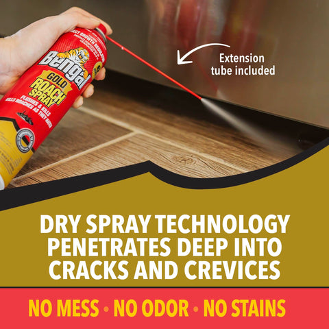 Bengal Gold Roach Spray Nylar logo highlight.