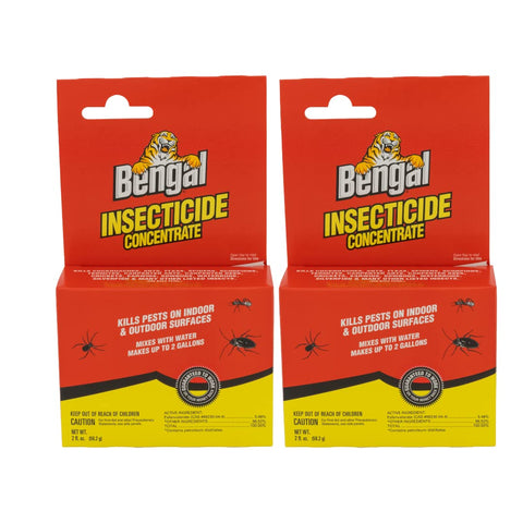 Bengal Insecticide Concentrate bottle pour for quick indoor and outdoor pest control