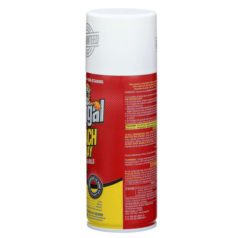 Bengal Roach Spray used behind baseboards to flush roaches from hiding.