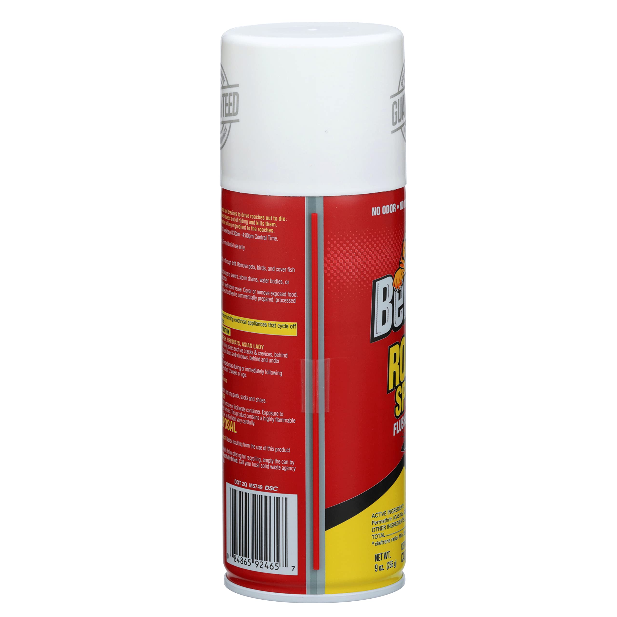 Bengal Roach Spray mist disperses under appliances for thorough treatment.