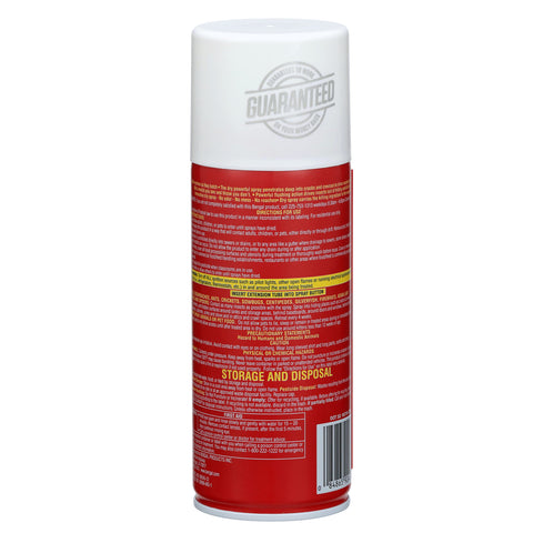 Bengal Roach Spray provides long-lasting residual protection behind cabinets.