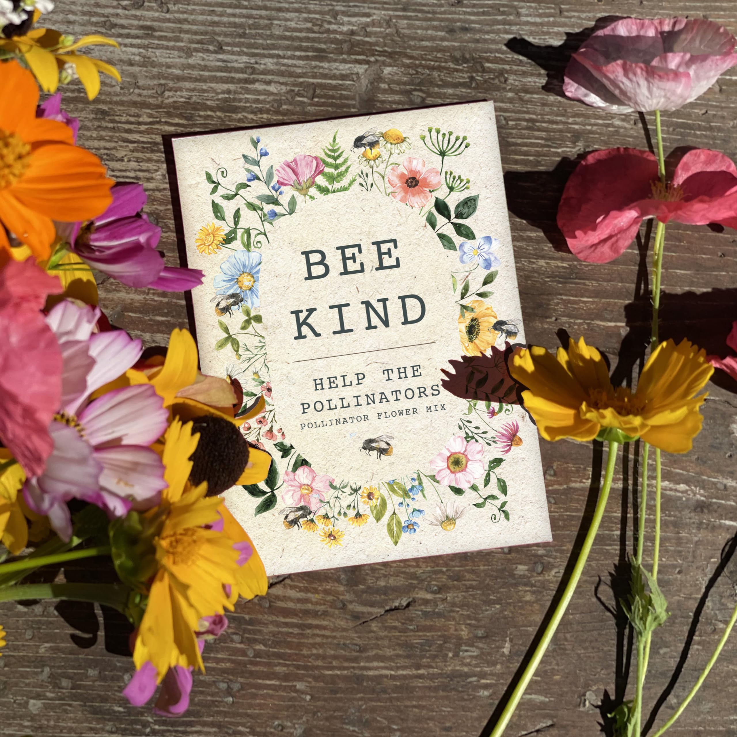 Bentley Seed Co. 10 square feet of blooms per packet for easy garden coverage.