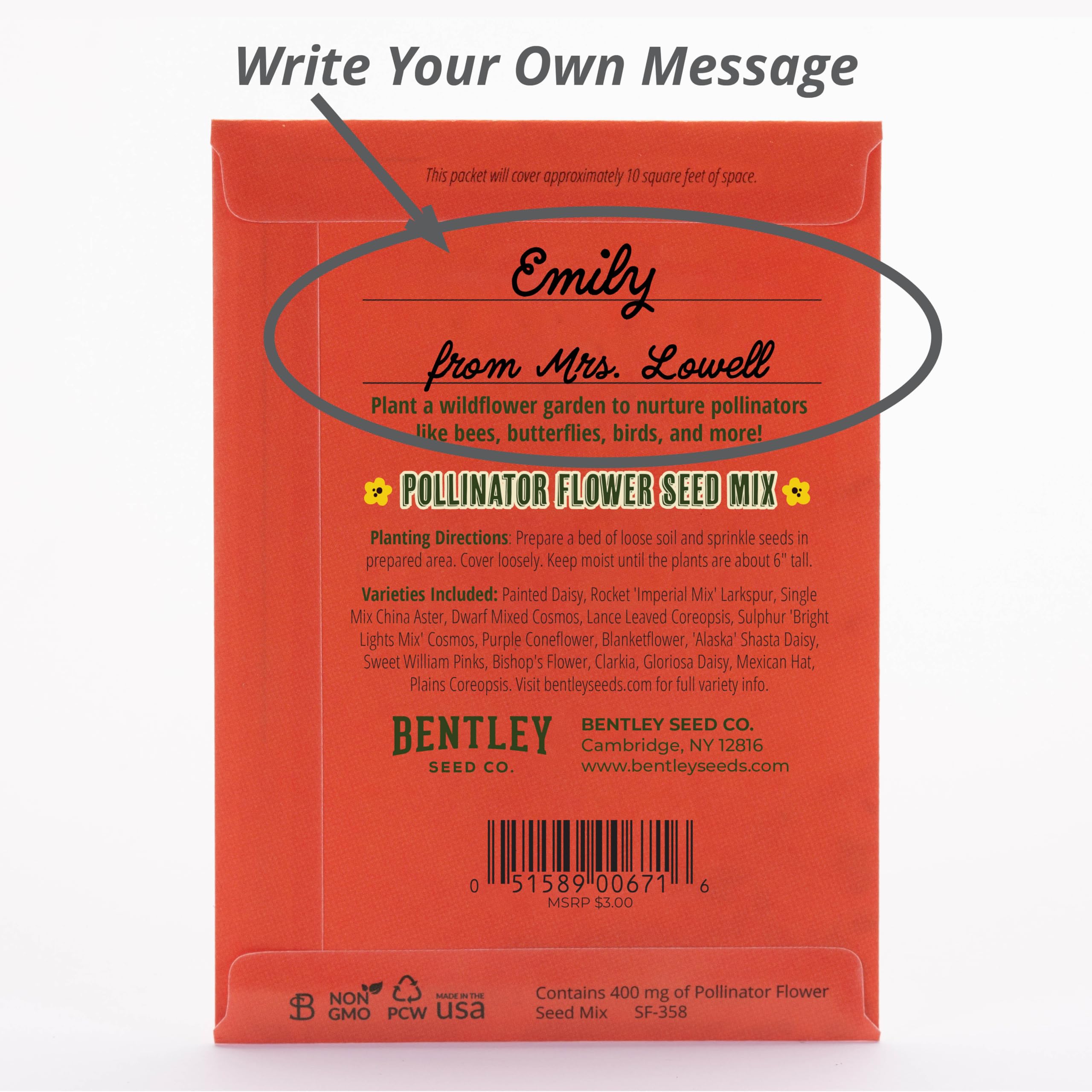 Bentley Seed Co. Bee The Change in-garden scene with bloom coverage