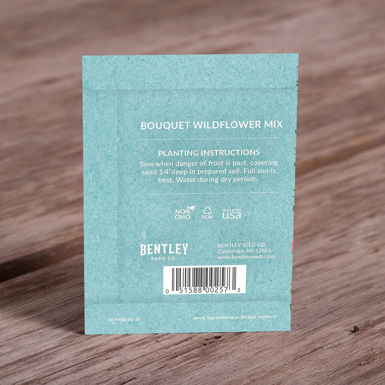 Bentley Seed Co easy-grow instructions for growing seeds at home