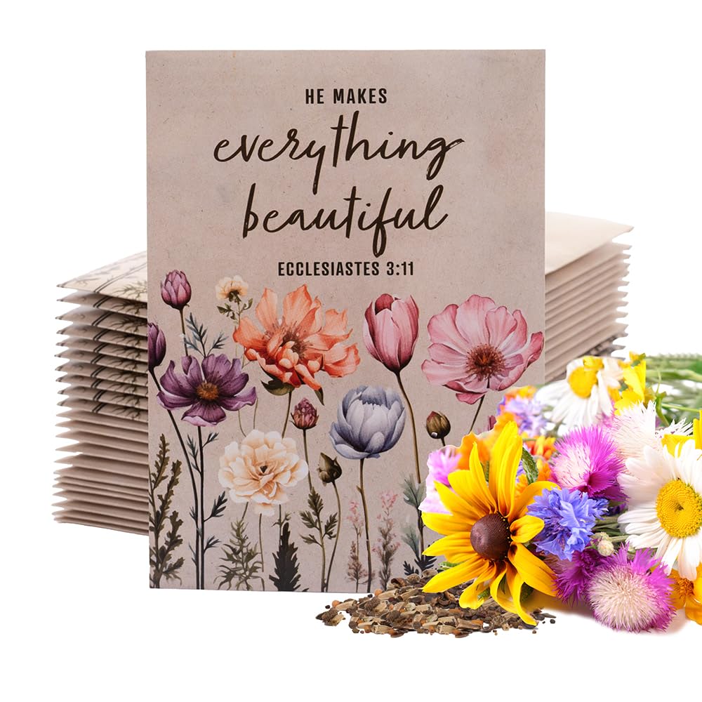 Bentley Seed Co. pollinator mix packets ready for bee-friendly gardening