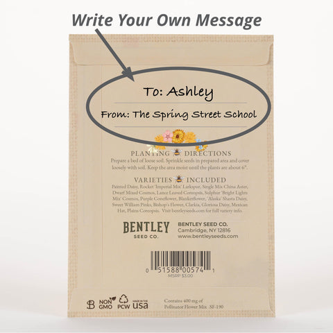 Bentley Seed Co. nectar and pollen scene for pollinators, supporting a healthy ecosystem.