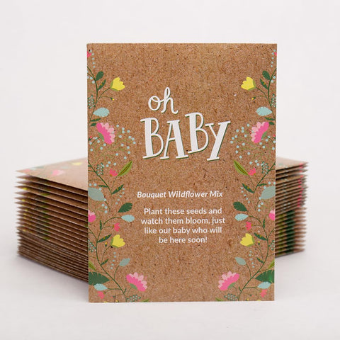 Bentley Seed Co Oh Baby eco-friendly packaging for seed packets