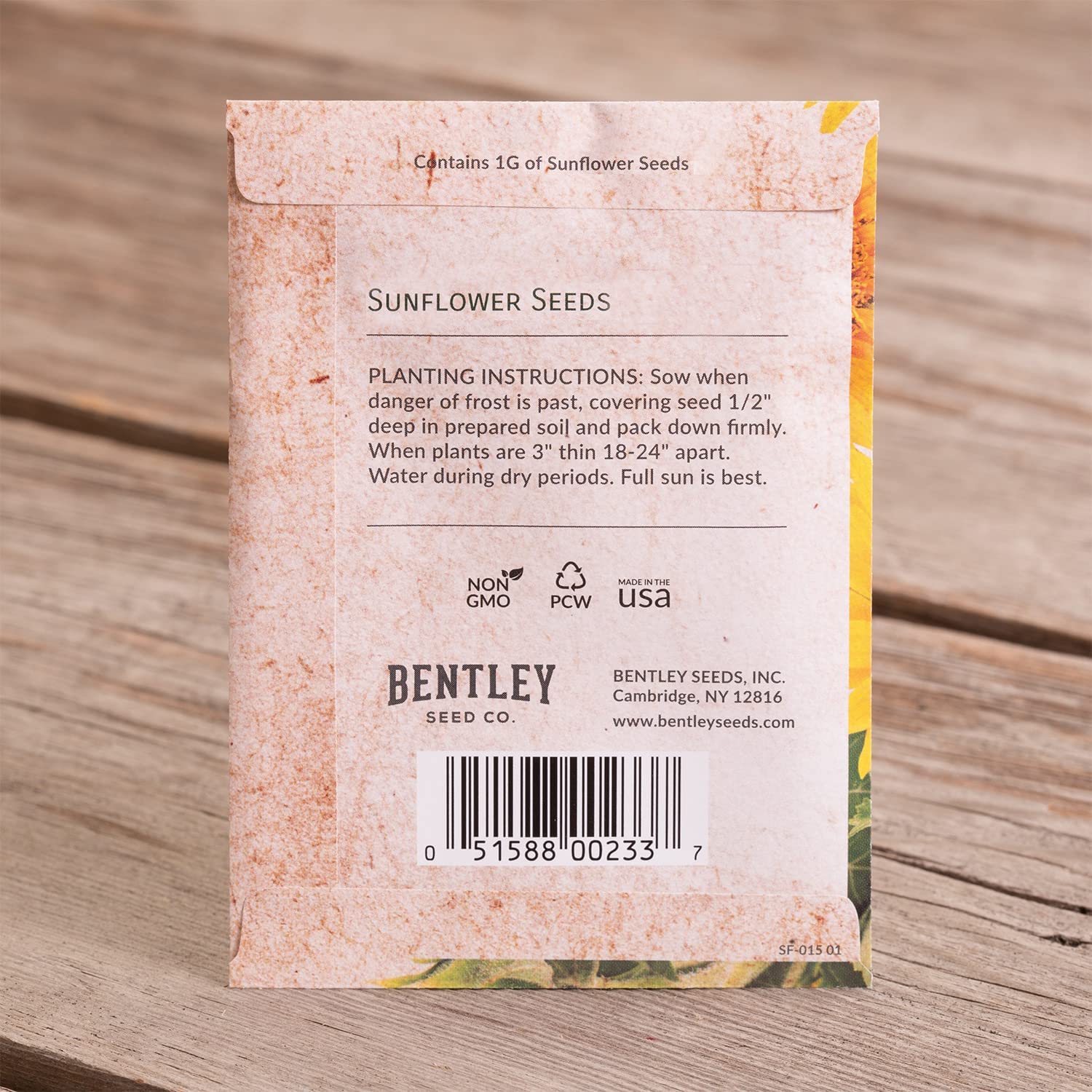 Bentley Seed Co sunflower garden bloom image evokes cheerful pollinator-friendly landscaping