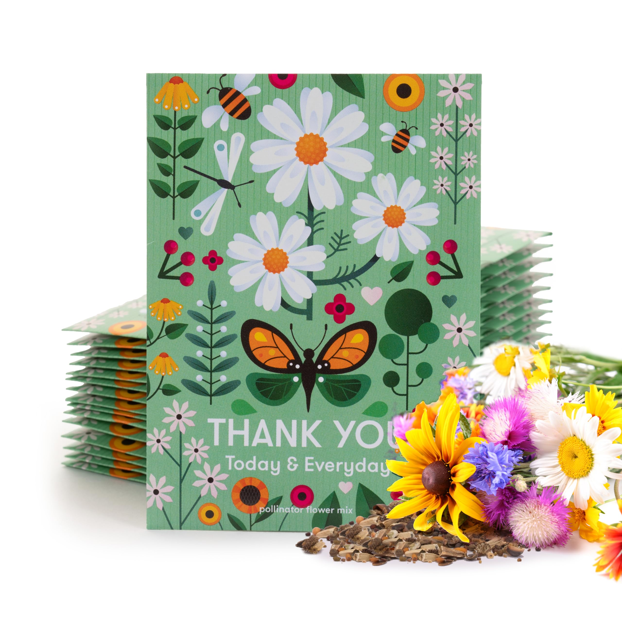 Bentley Seed Co. Thank You Packet front view; a gift-ready seed set for eco gifting.