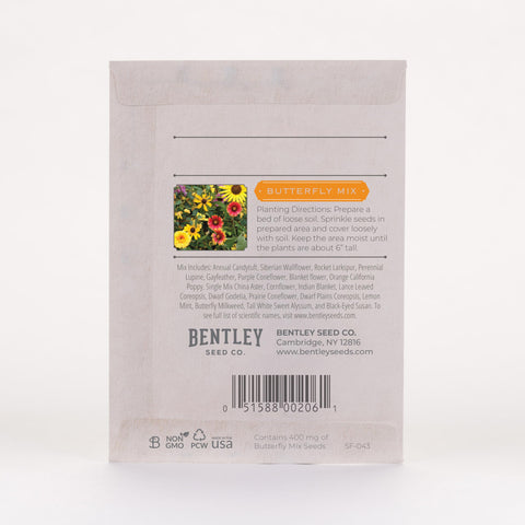 Bentley Seed Co blooms and seeds to attract pollinators.