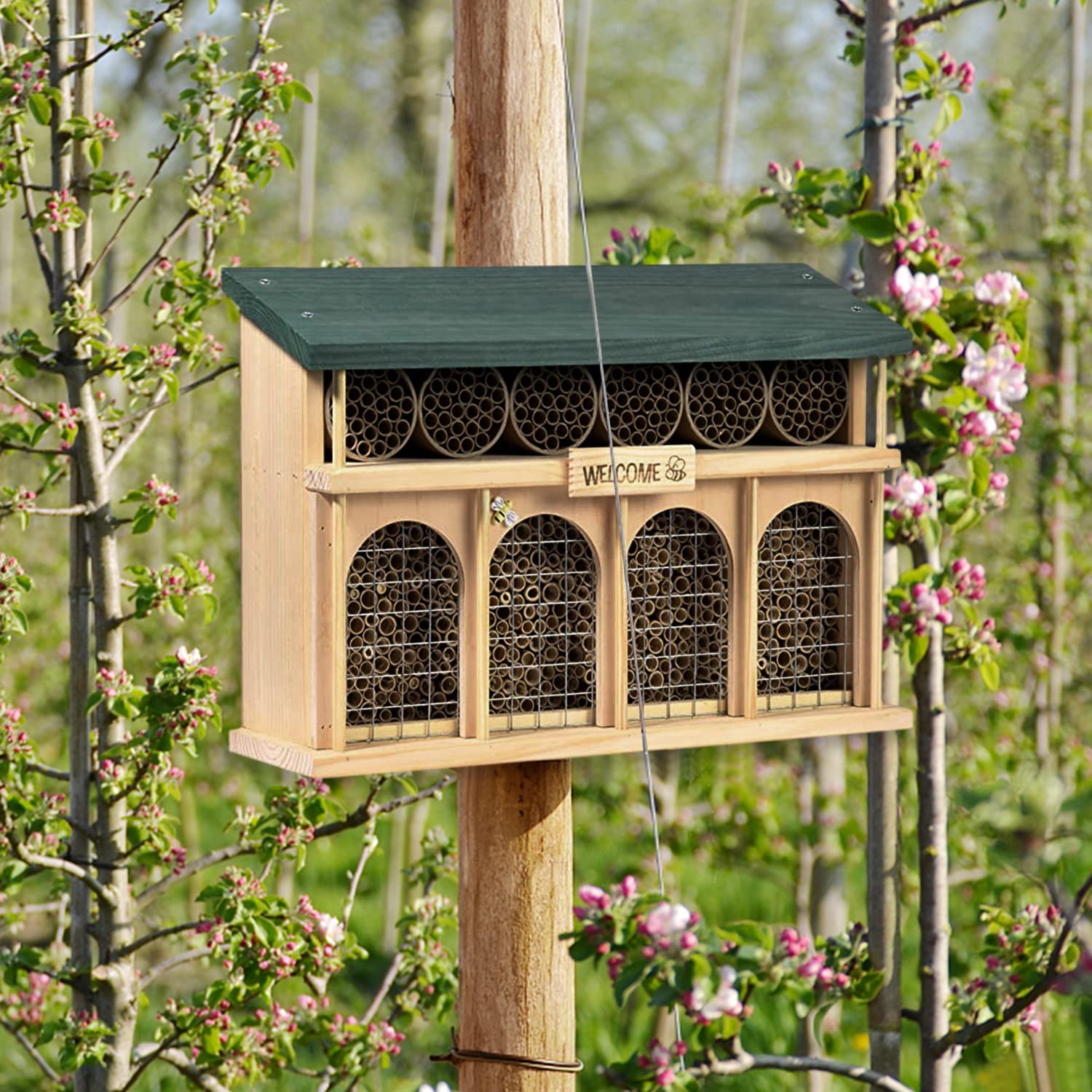 Benvo 100pc mason bee tube refills for multiple sites