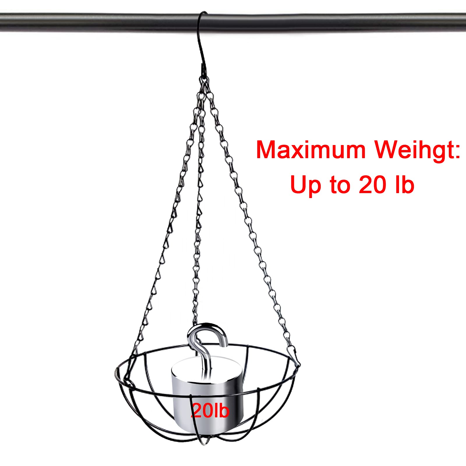 Benvo rust-resistant chain suitable for outdoor decor and long-lasting support