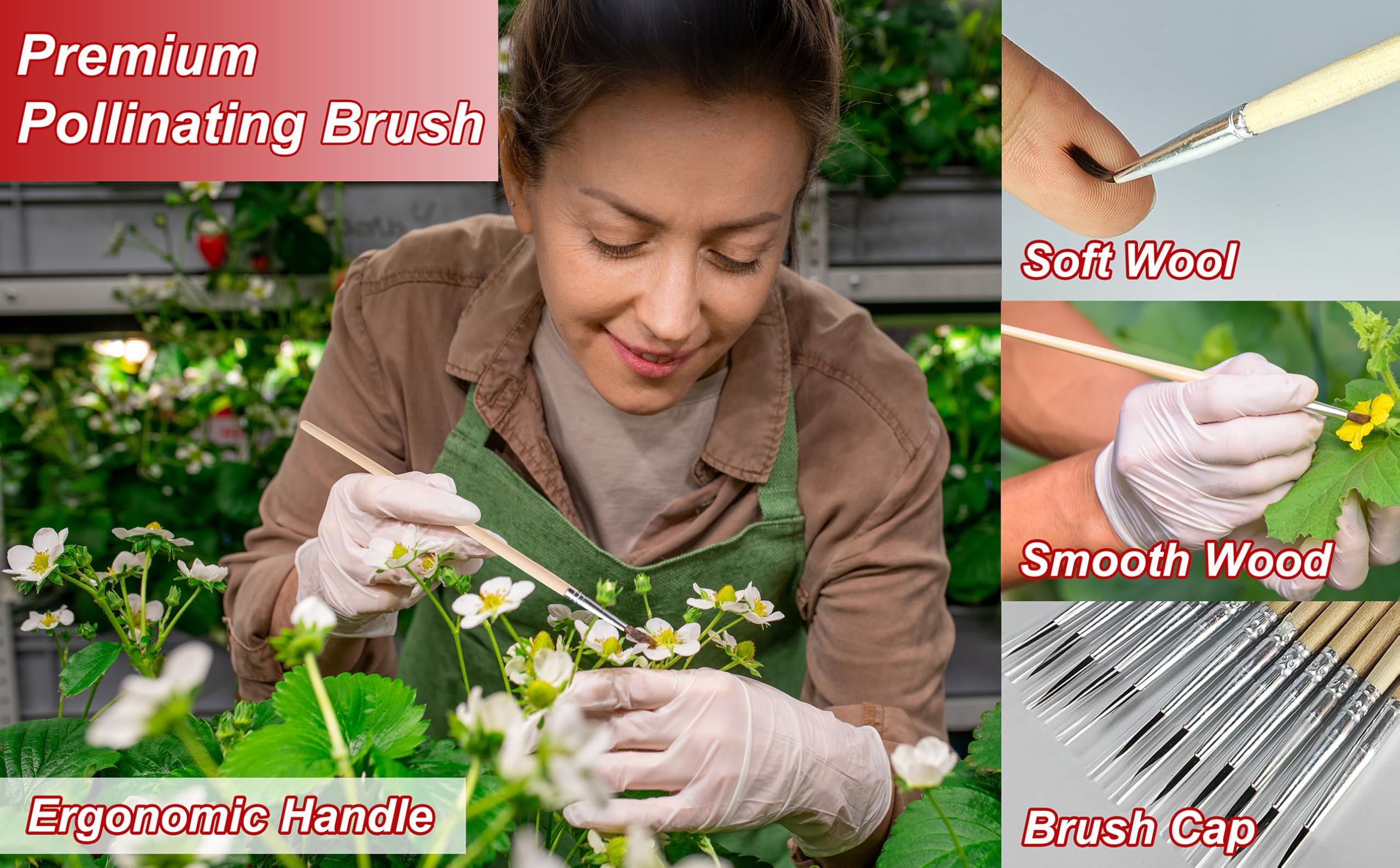BENYRUAI pollination tool boosts consistency across indoor crops.