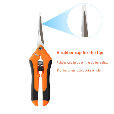 BEoffer pruning shears safety locking mechanism for safe handling