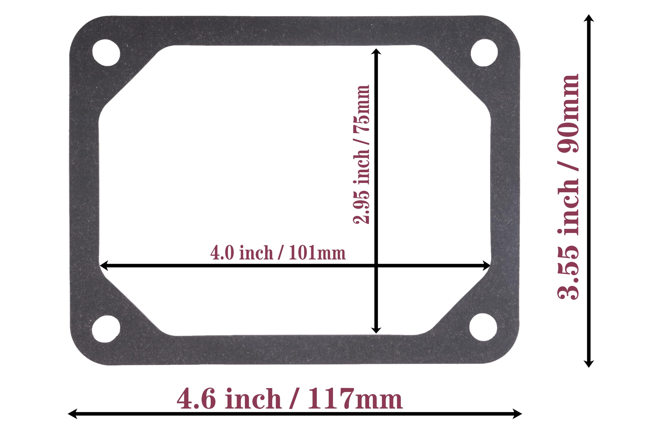 BEONEO gasket designed for OHV horizontal shaft engines for secure fit.