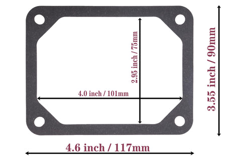 BEONEO gasket designed for OHV horizontal shaft engines for secure fit.
