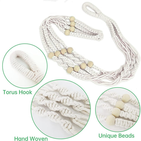 Beongfc ceiling hanger fits 3.9-11.8 inch pots for versatile plant setups