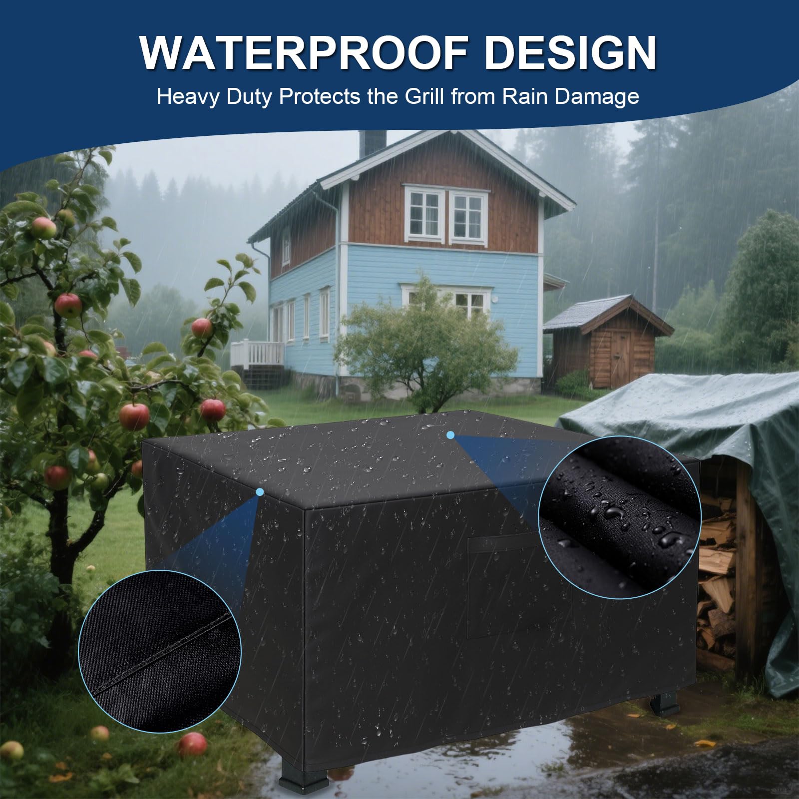 BEOTBRMI fits most 25-28 inch pits up to 28x28 for versatile use.