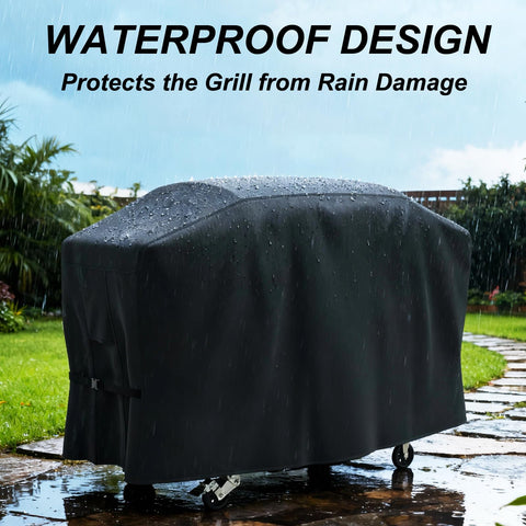 BEOTBRMI grill cover air vent design promotes airflow and moisture control
